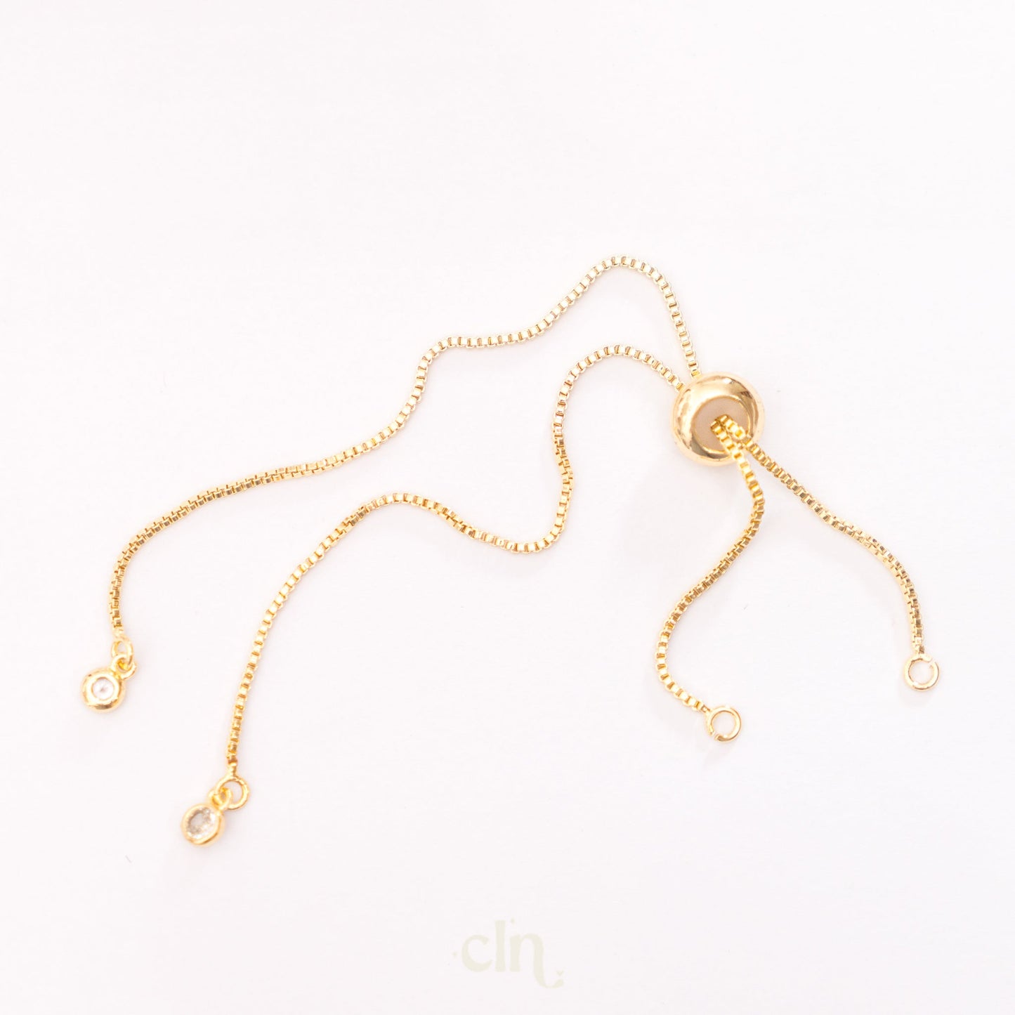 Bracelet snake chain stainless steel, 18K gold plated - CLN Atelier