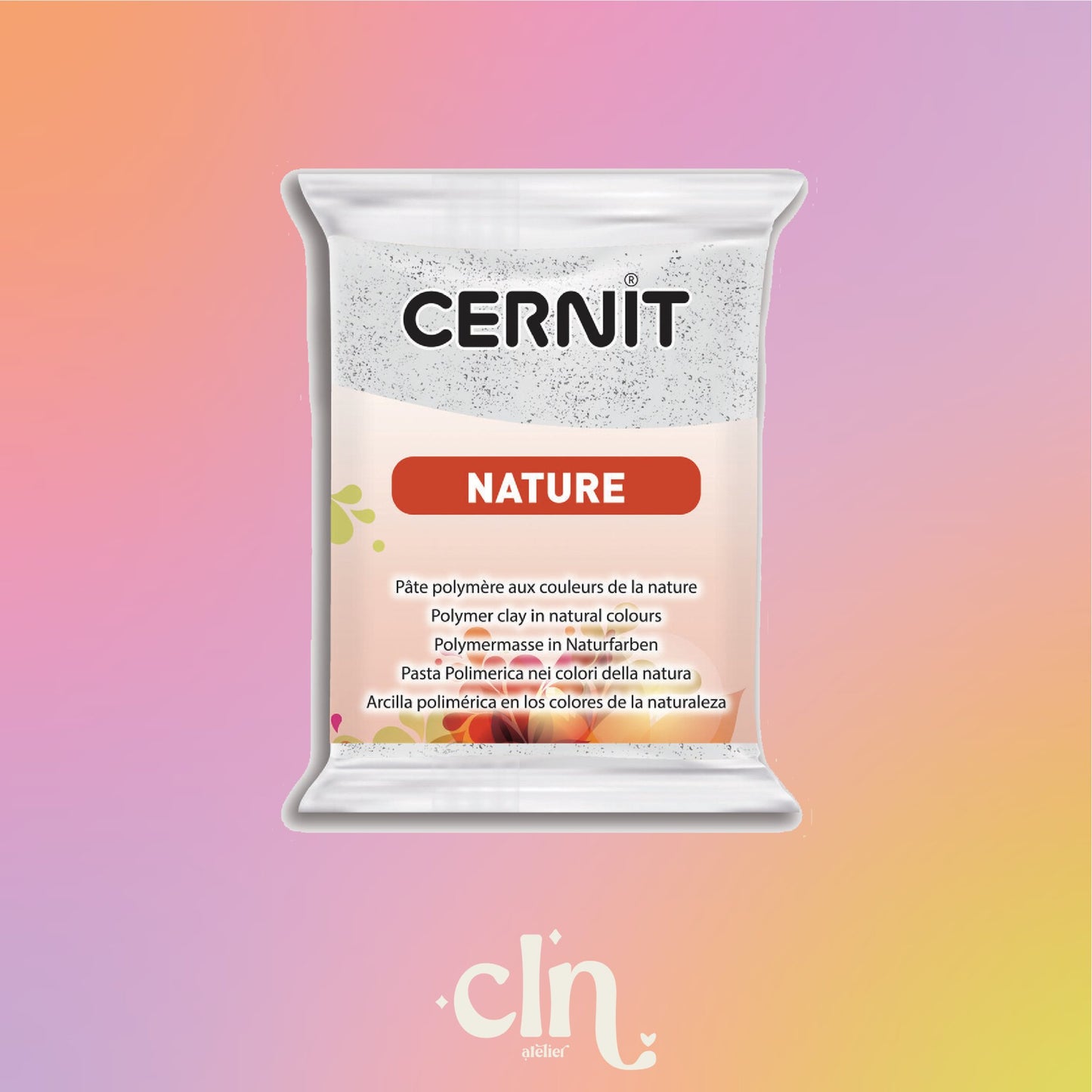 Cernit Nature Granite 983 56g - Polymer Clay - CLN Atelier