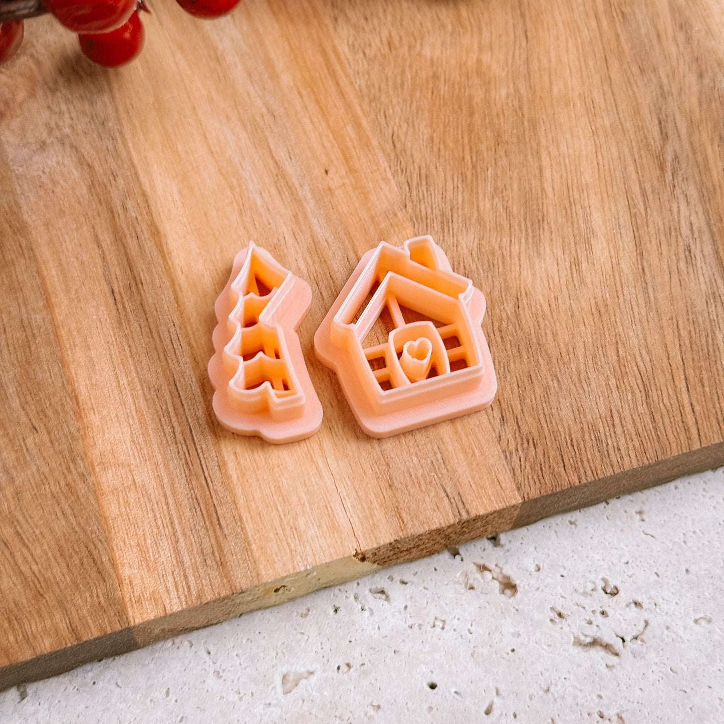 House with Pine Tree - Cutter - CLN Atelier