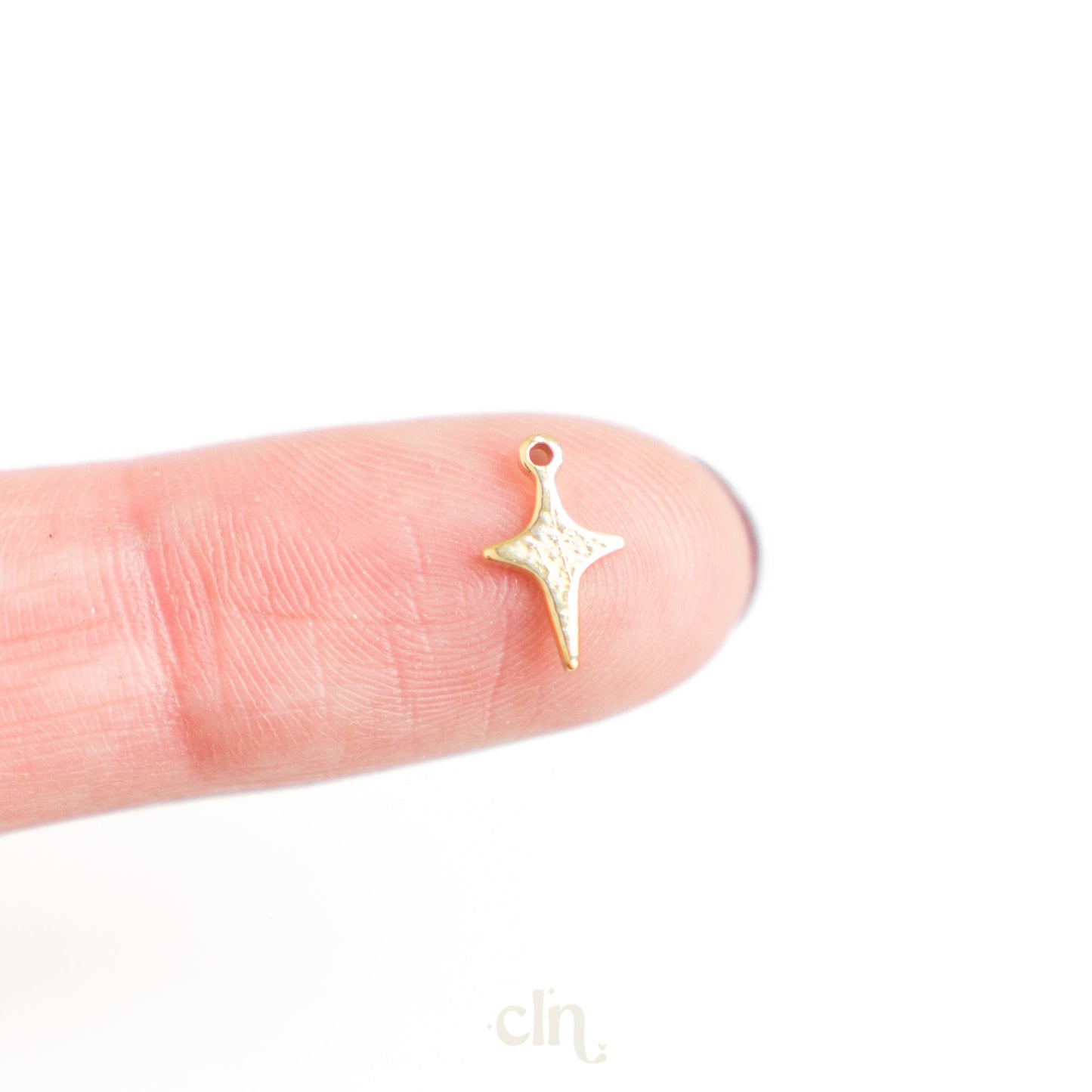 Small star charm Gold plated - CLN Atelier