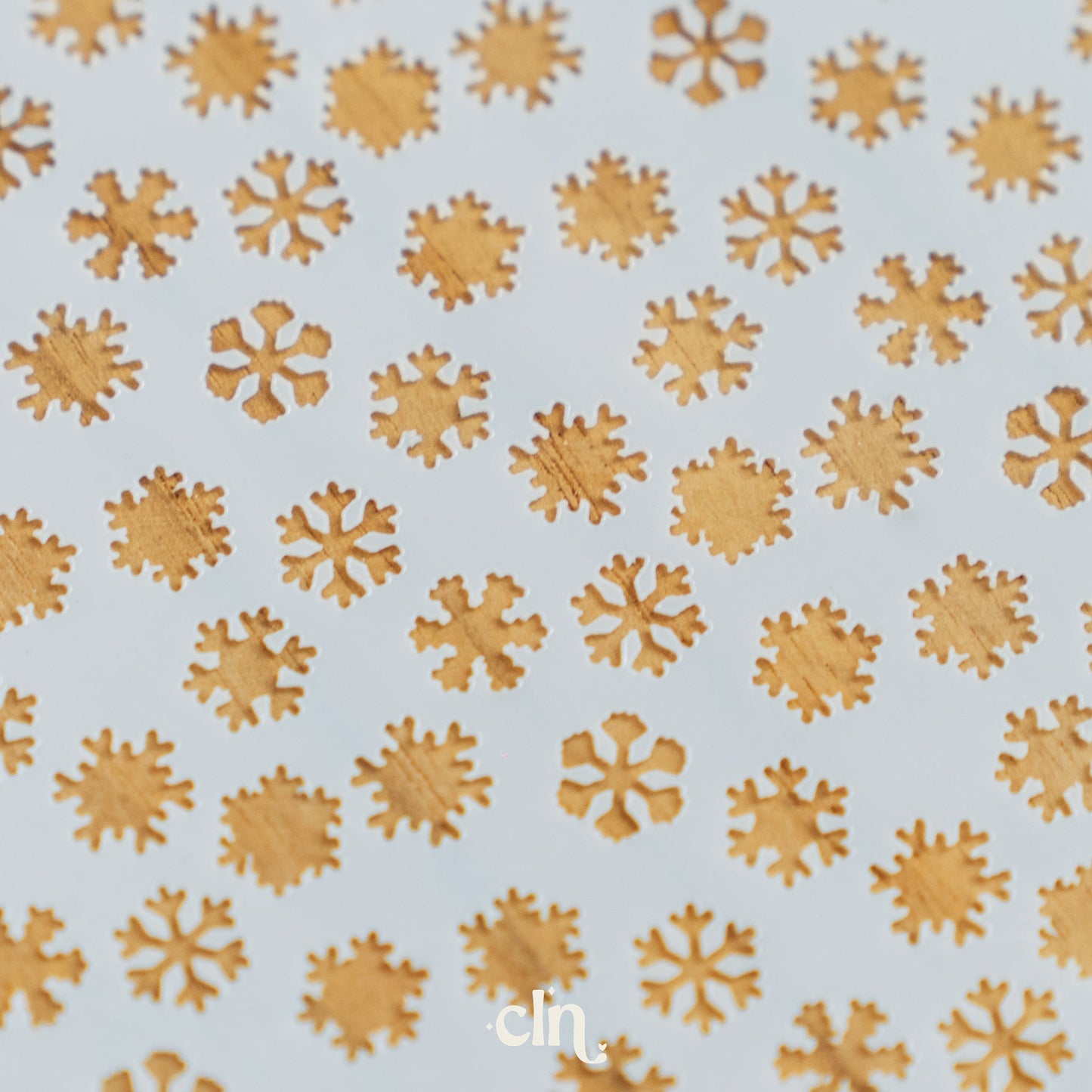 Stencil 018 snowflakes - Stencil - CLN Atelier