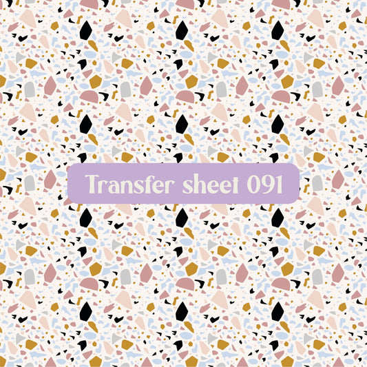 Transfer sheet 091 - Transfer paper - CLN Atelier