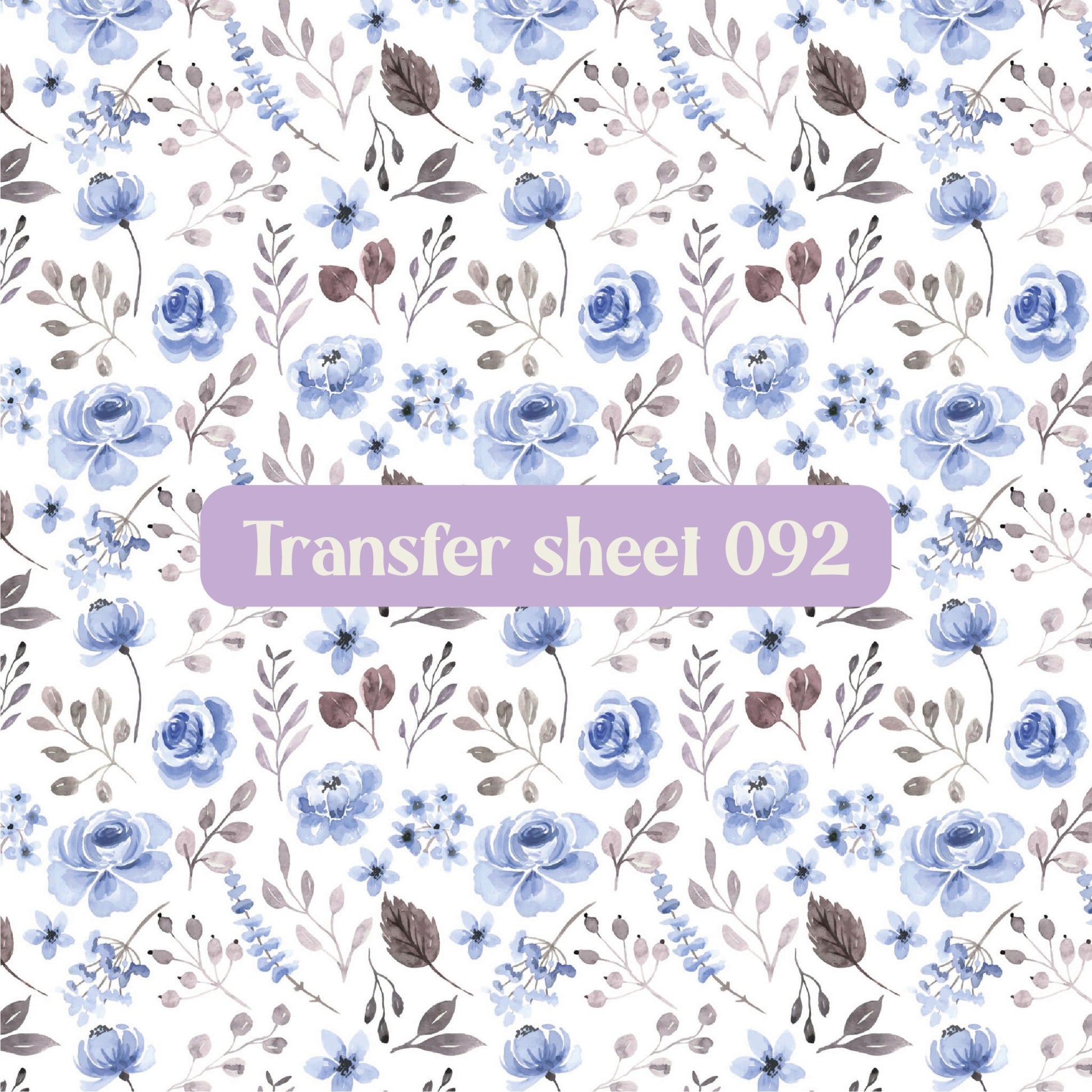 Transfer sheet 092 - Transfer paper - CLN Atelier