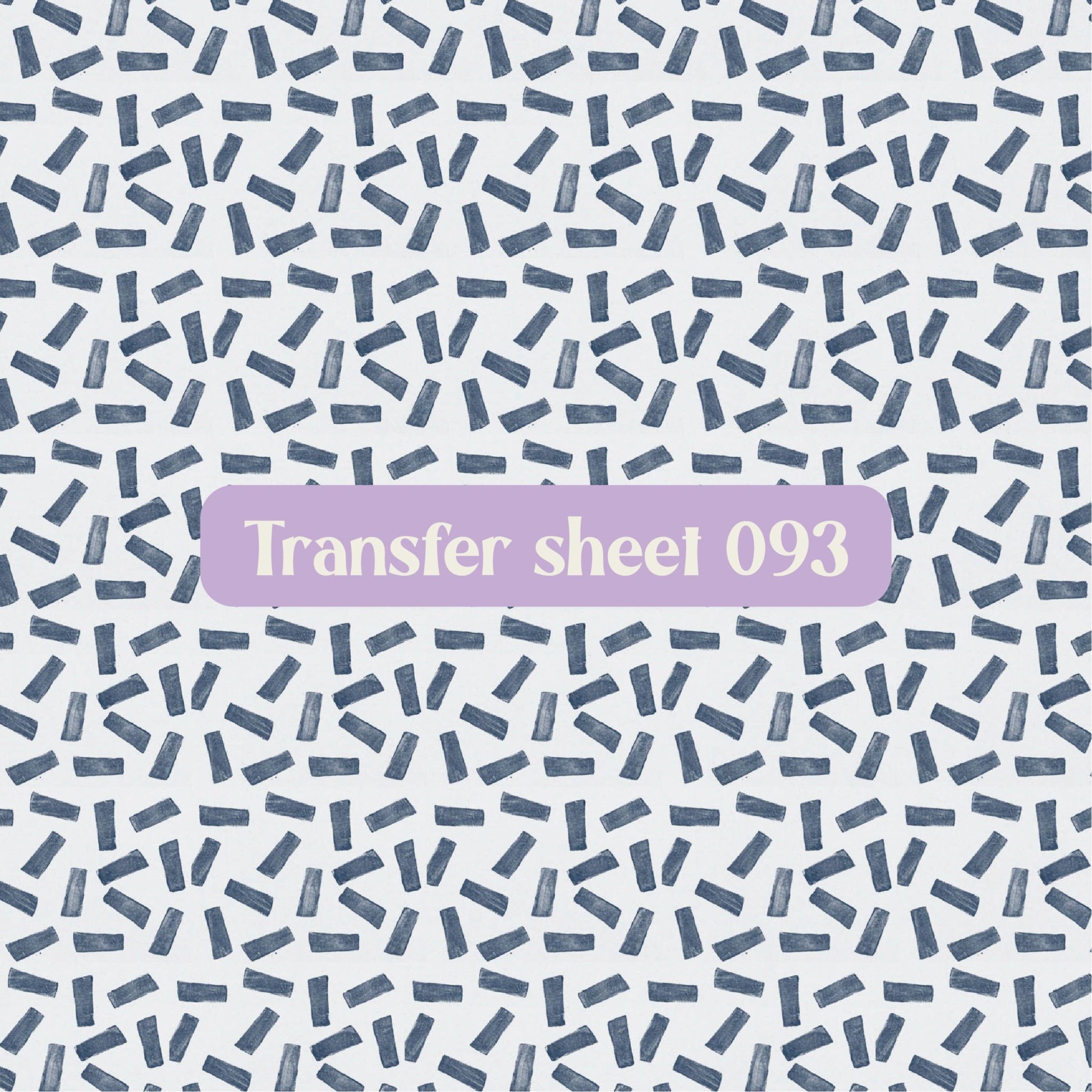 Transfer sheet 093 - Transfer paper - CLN Atelier
