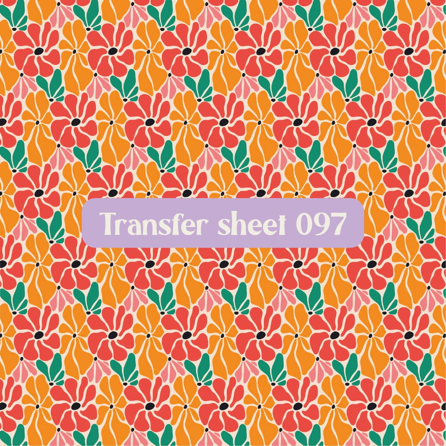 Transfer sheet 097 - Transfer paper - CLN Atelier