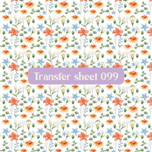 Transfer sheet 099 - Transfer paper - CLN Atelier