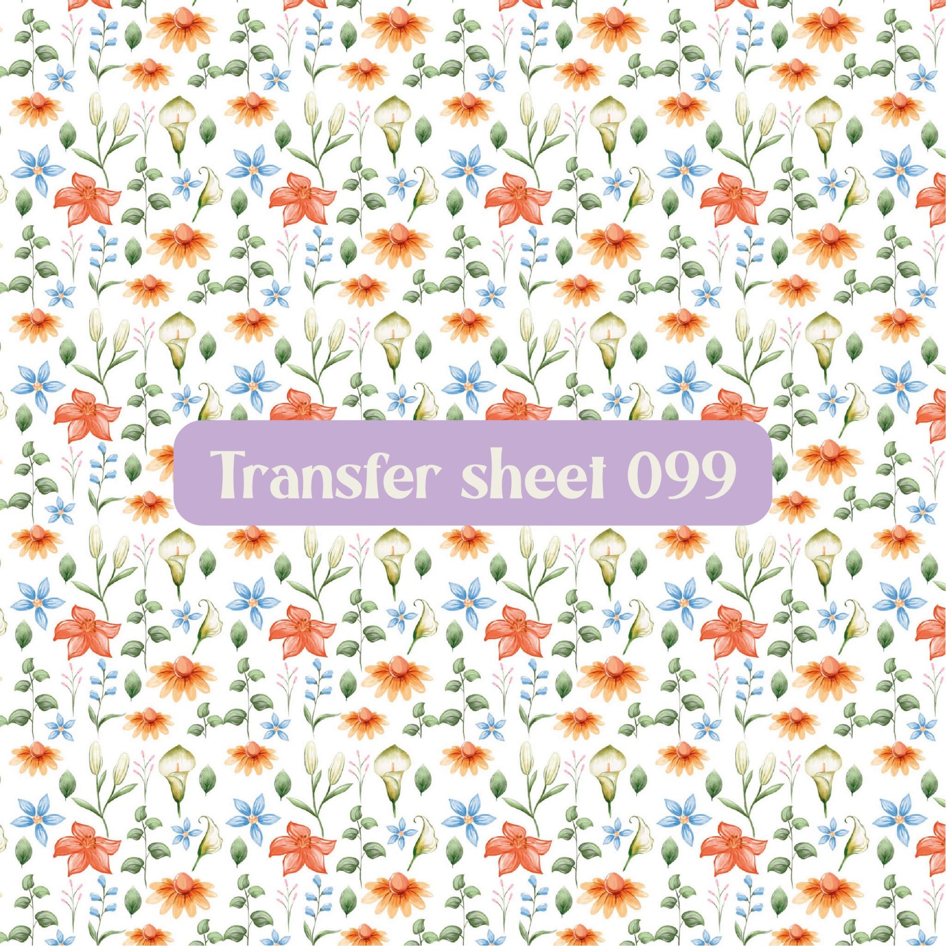 Transfer sheet 099 - Transfer paper - CLN Atelier