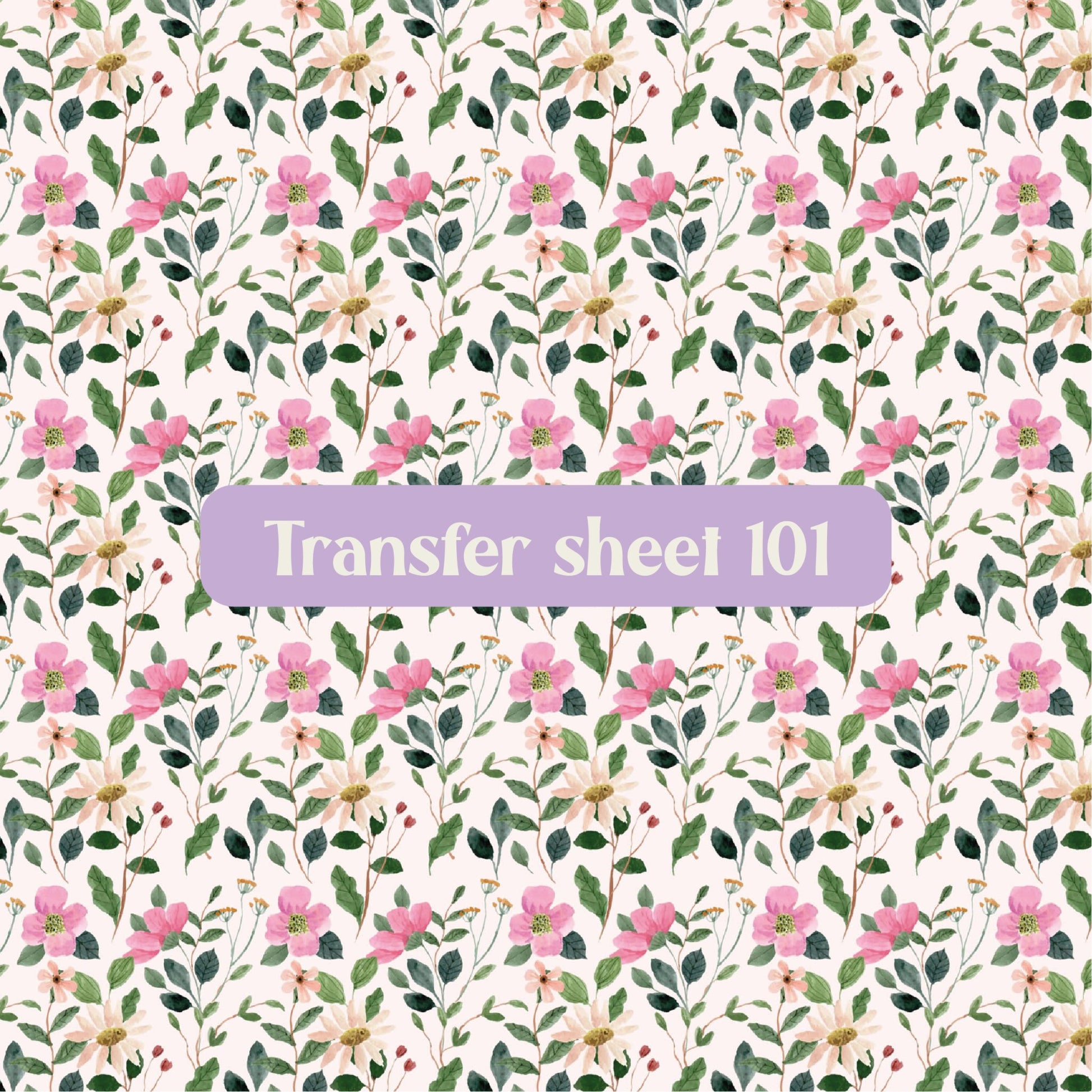 Transfer sheet 101 - Transfer paper - CLN Atelier