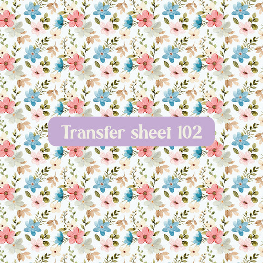 Transfer sheet 102 - Transfer paper - CLN Atelier
