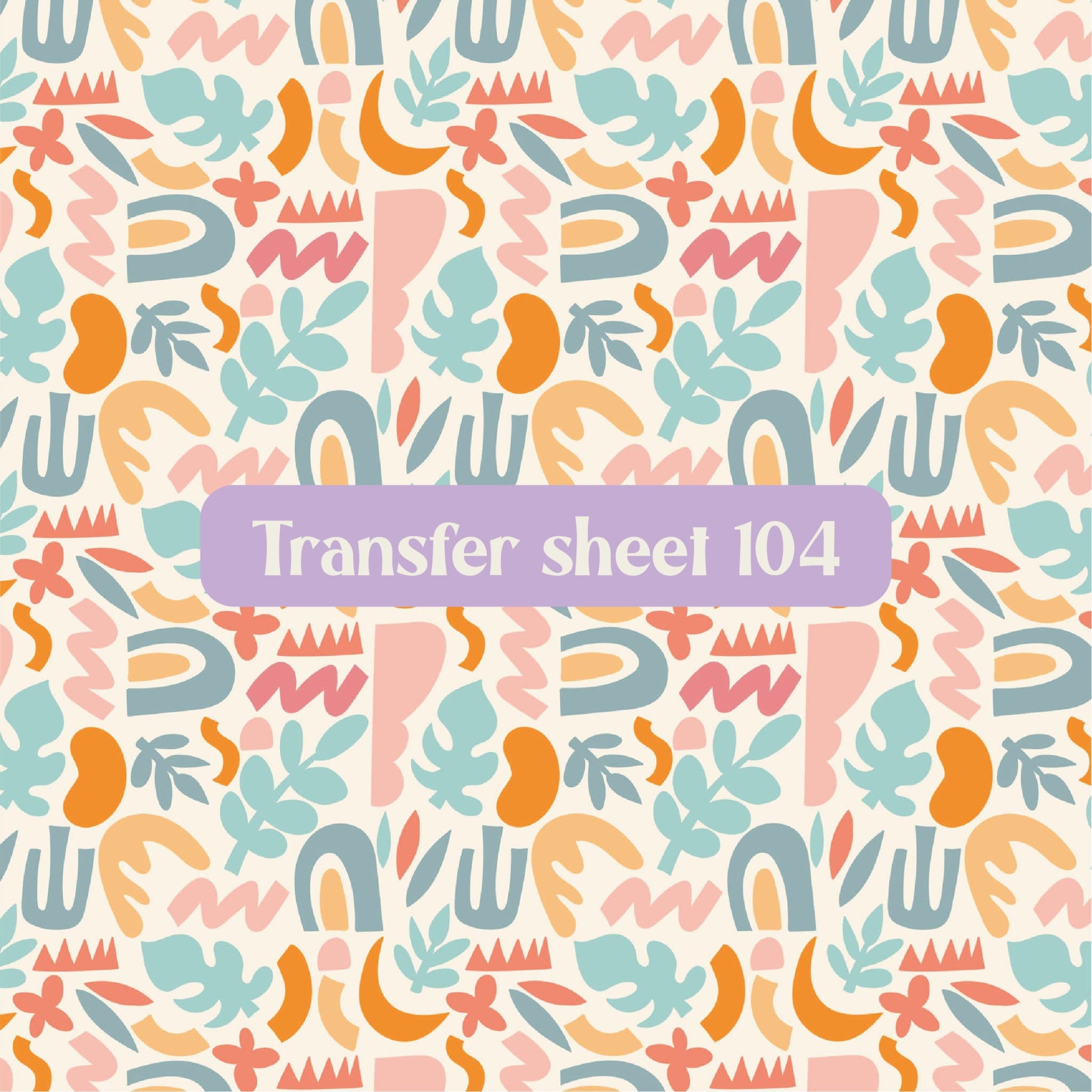 Transfer sheet 104 - Transfer paper - CLN Atelier