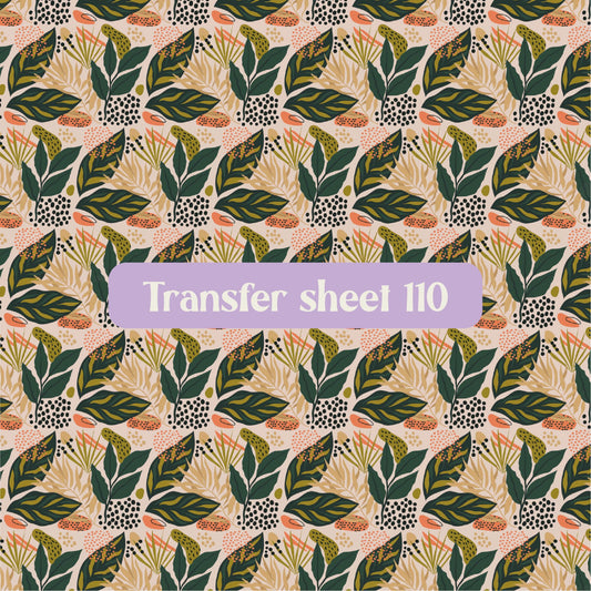 Transfer sheet 110 - Transfer paper - CLN Atelier