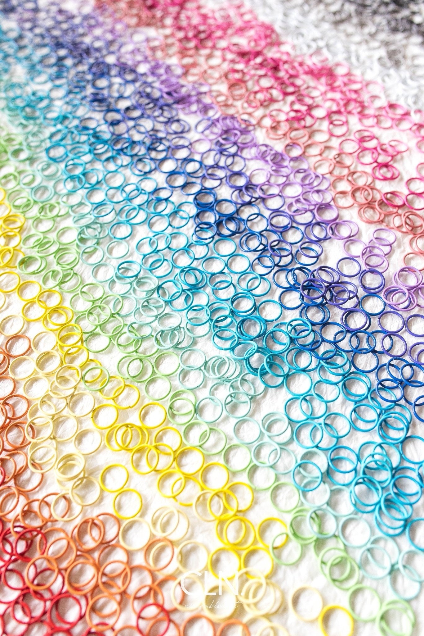 50 Black Jump Rings - Jump rings - CLN Atelier