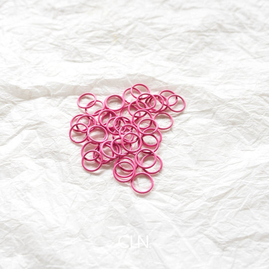 50 Guava Pink Jump Rings - Jump rings - CLN Atelier