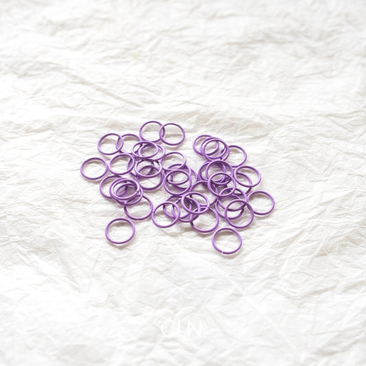 50 Lilac Jump Rings - Jump rings - CLN Atelier