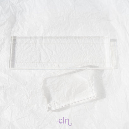 Acrylic base plate - Curated tools - CLN Atelier