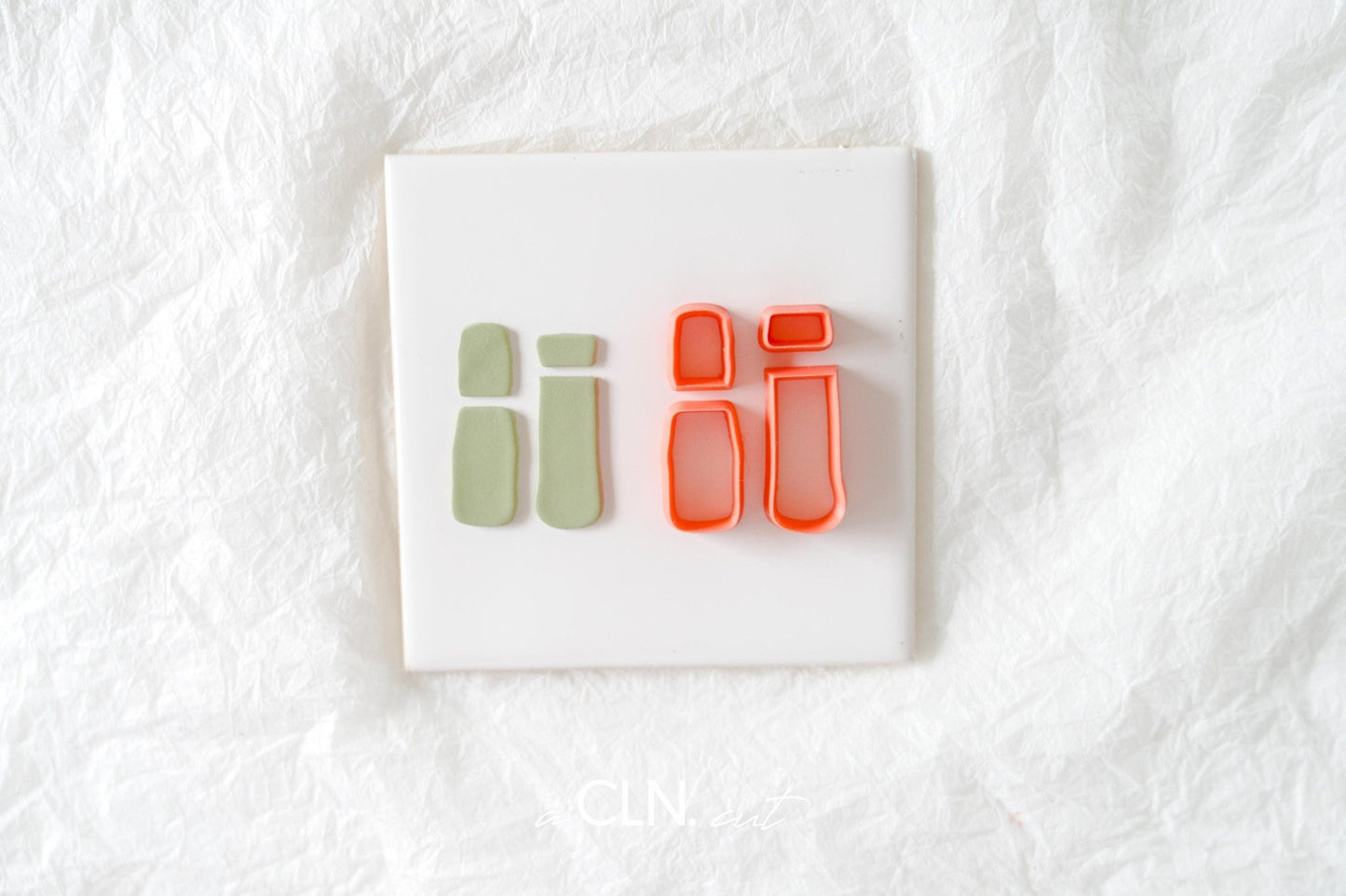 Assymetrical organic set - Cutter - CLN Atelier