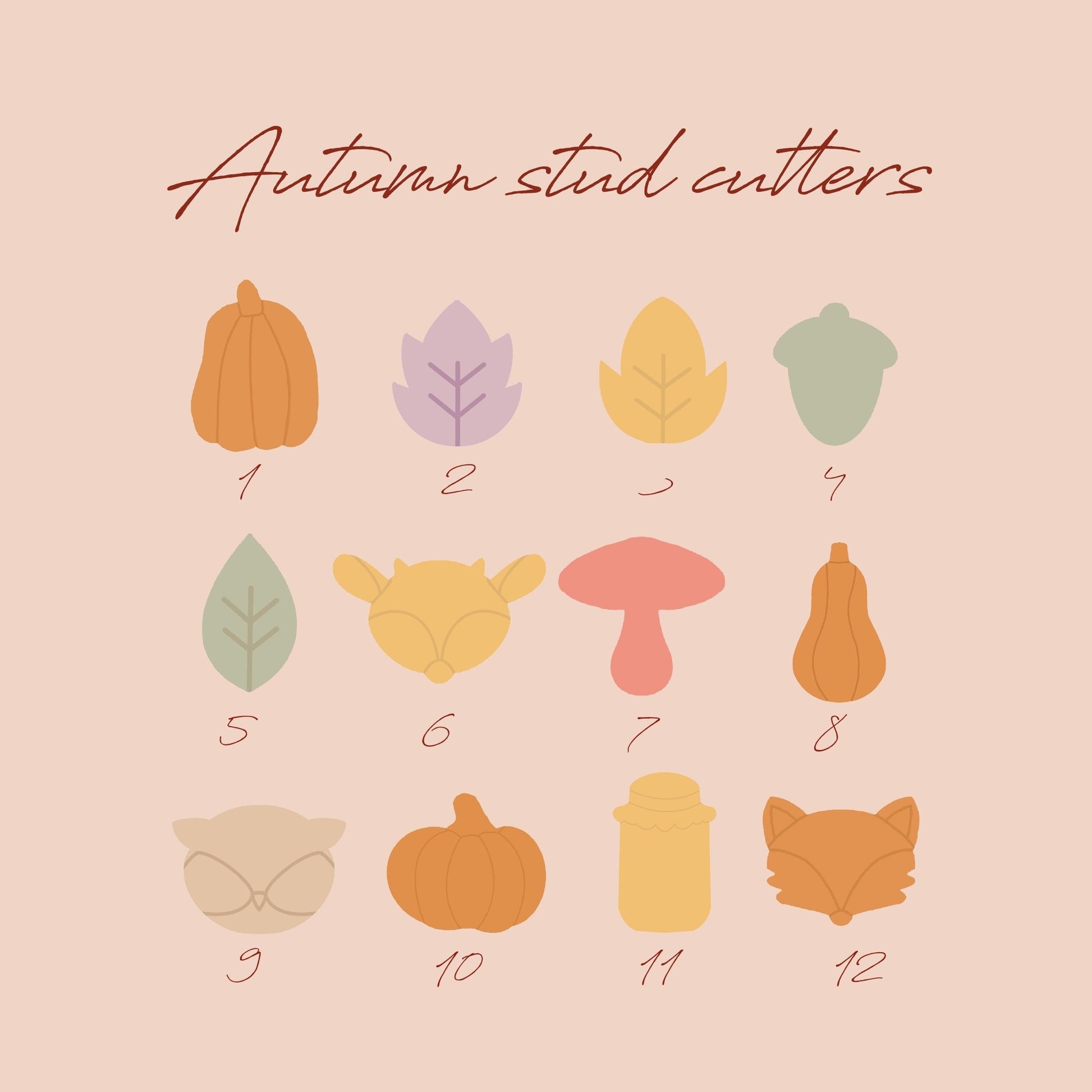 Autumn Stud - Cutter - CLN Atelier