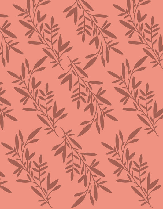 Botanical leaves soft texture - Soft texture - CLN Atelier