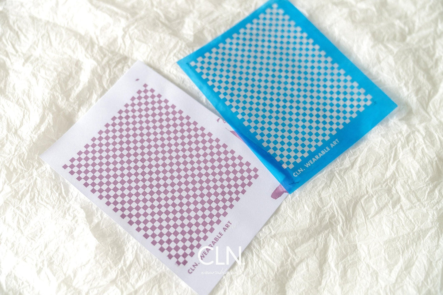 Checkered silk screen - Silk screen - CLN Atelier