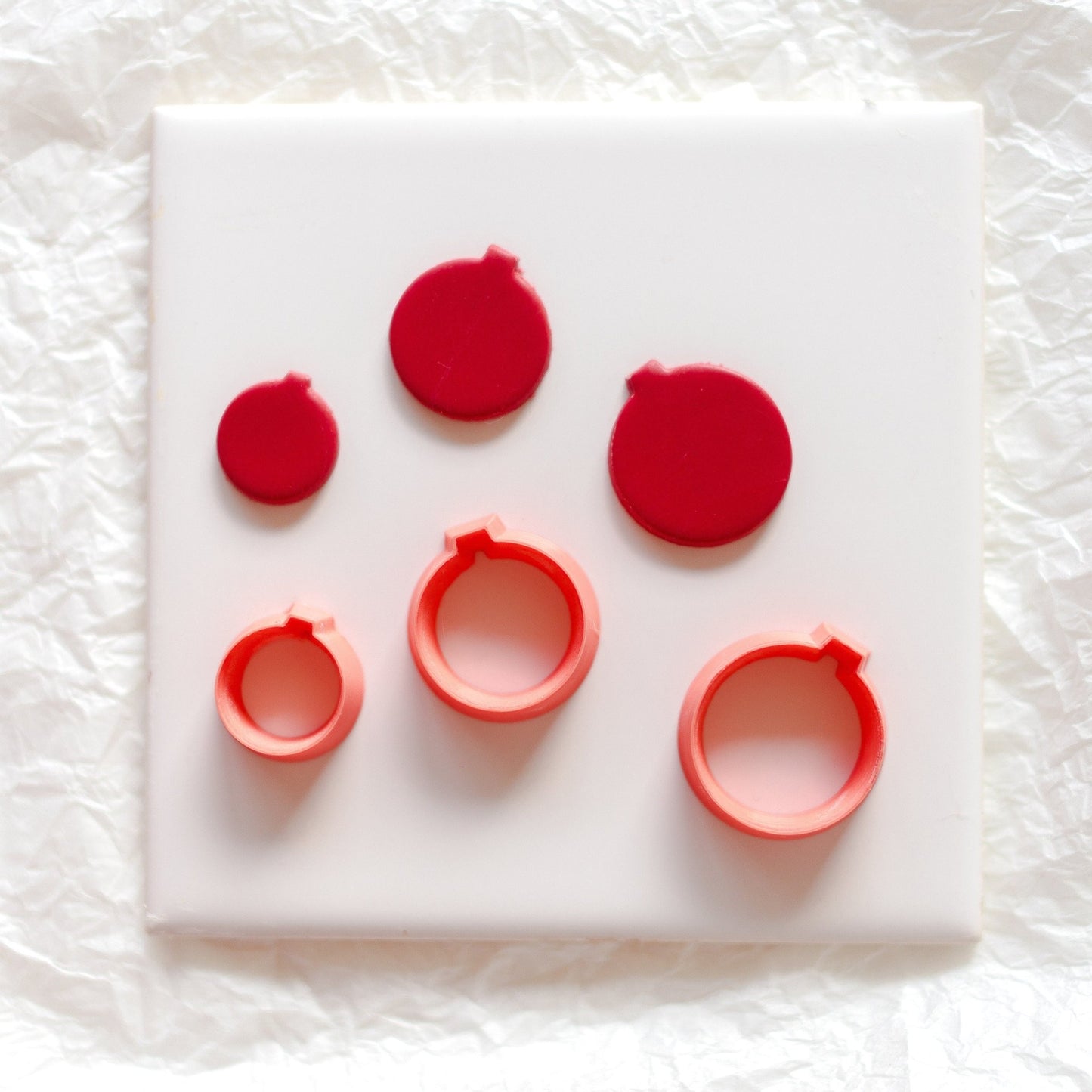 Christmas Ornaments - Christmas Winter Earring Ornament - Cutter - CLN Atelier