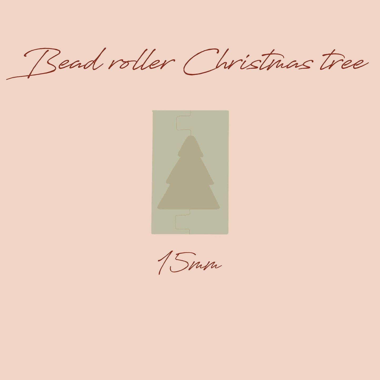 Christmas tree - Bead roller - CLN Atelier