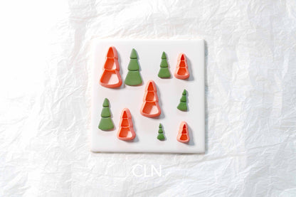 Christmas tree embossed - Cutter - CLN Atelier