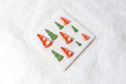 Christmas tree embossed - Cutter - CLN Atelier