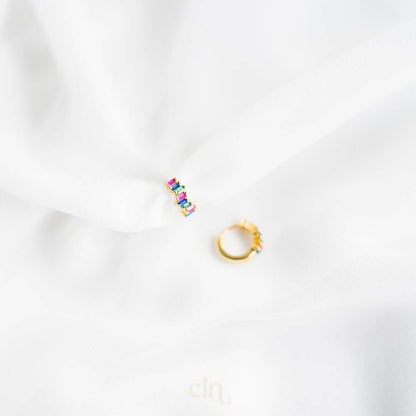 Dainty hoop set - Earrings - CLN Atelier