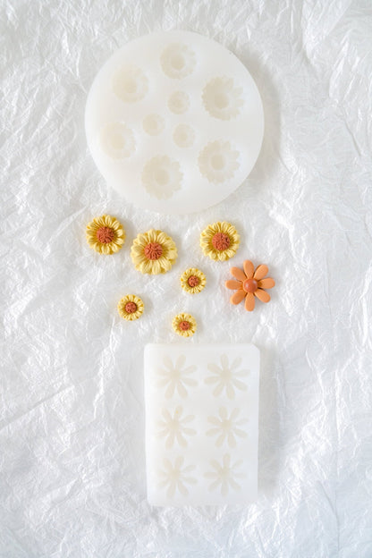 Daisy Flower Mold - Silicone Mold - CLN Atelier