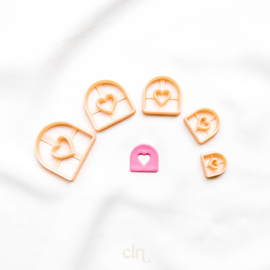 Donut arch with heart - Cutter - CLN Atelier