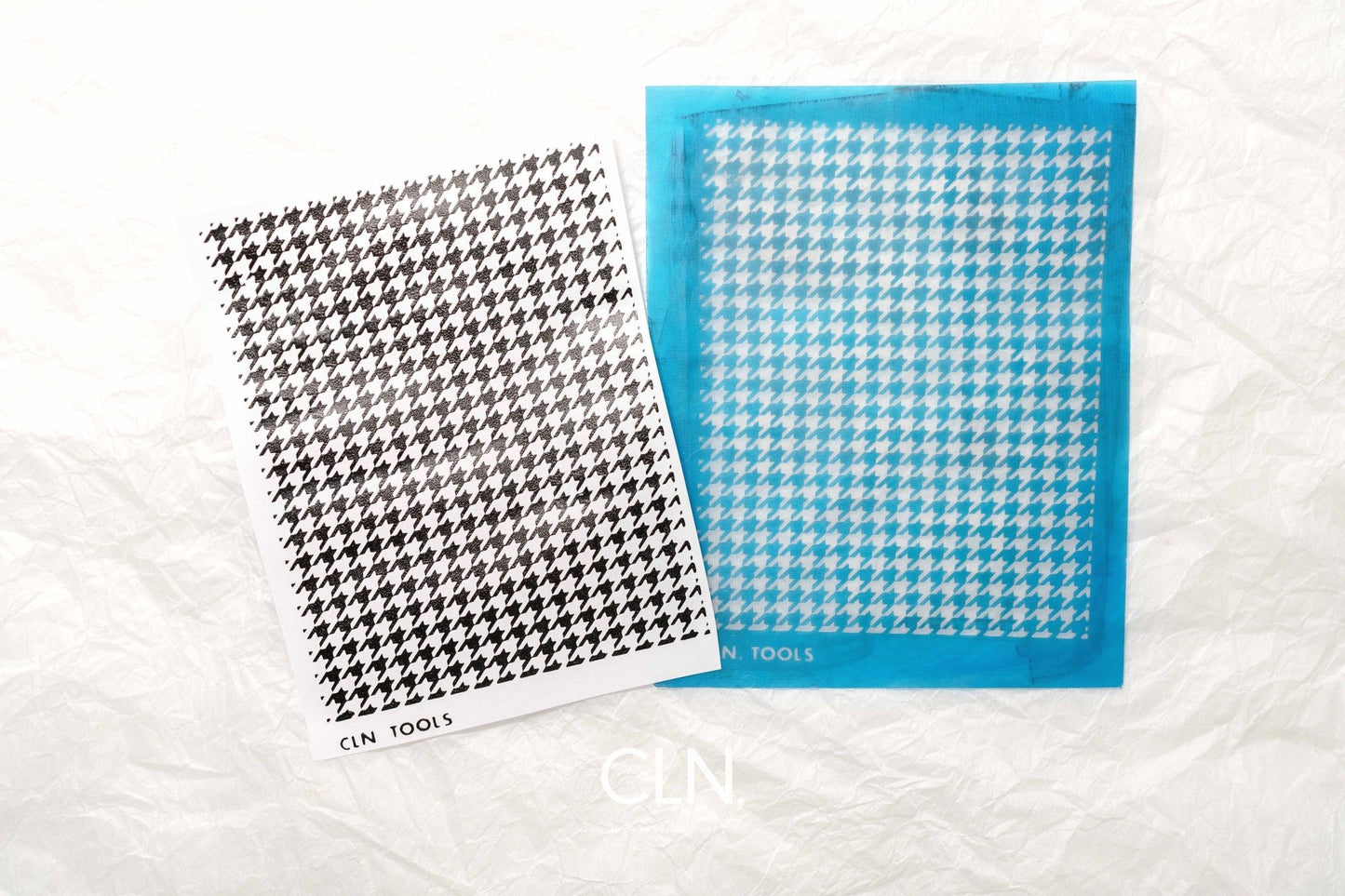 Houndstooth silk screen - Silk screen - CLN Atelier