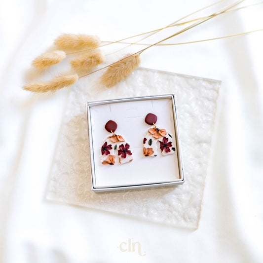 January florals #12 - Earrings - CLN Atelier