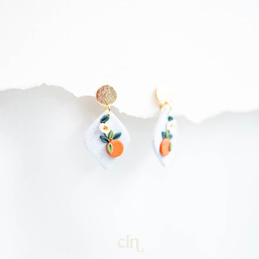 Oranges small dangle - Earrings - CLN Atelier