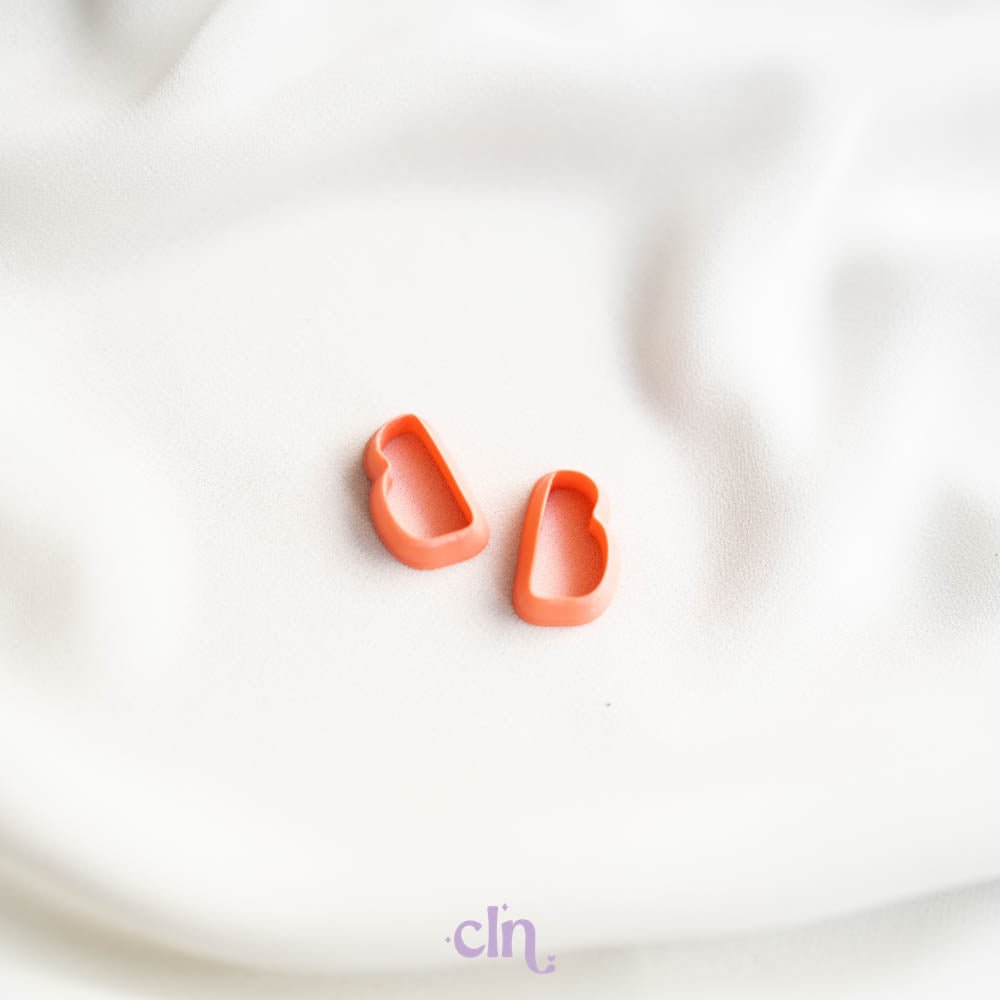 Organic studs - Cutter - CLN Atelier