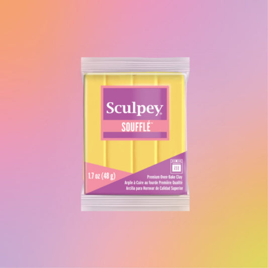 Sculpey Soufflé Canary 48g - Polymer Clay - CLN Atelier