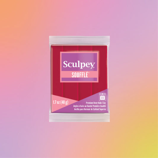 Sculpey Soufflé Cherry Pie 48g - Polymer Clay - CLN Atelier