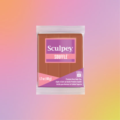 Sculpey Soufflé Cinnamon 48g - Polymer Clay - CLN Atelier