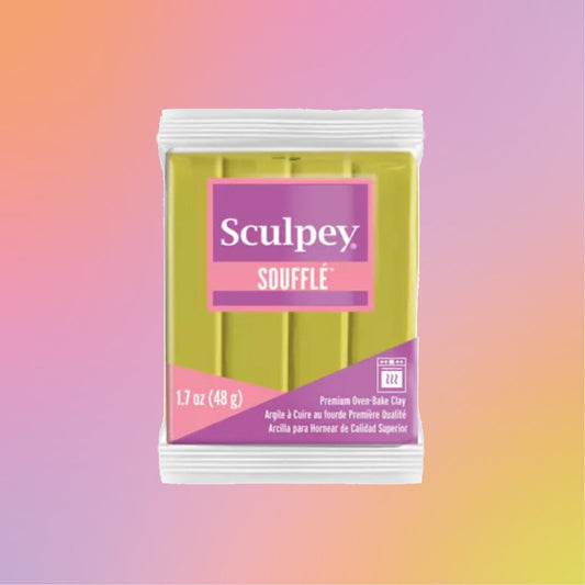 Sculpey Soufflé Citron 48g - Polymer Clay - CLN Atelier