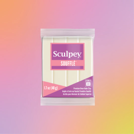 Sculpey Soufflé Ivory 48g - Polymer Clay - CLN Atelier