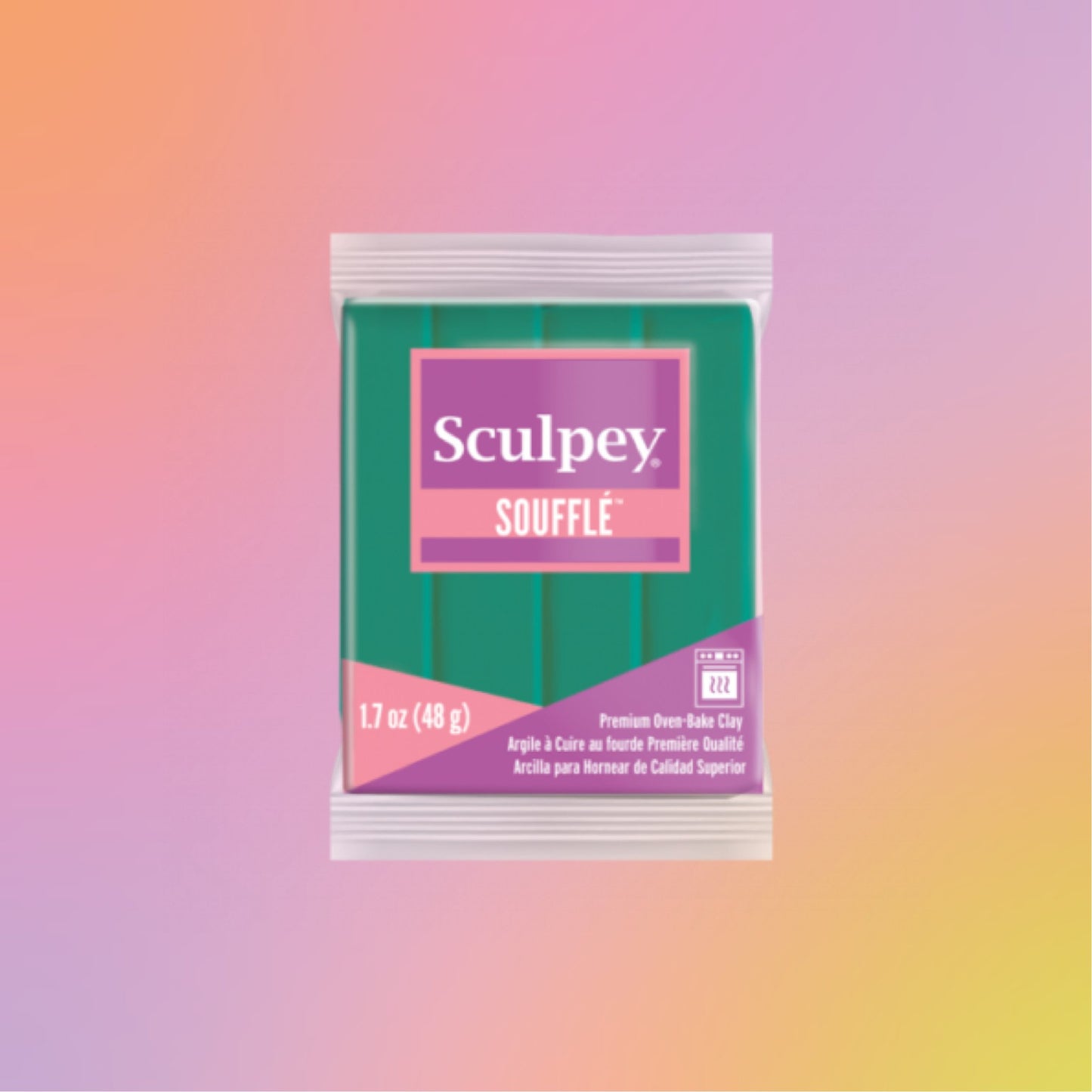 Sculpey Soufflé Jade 48g - Polymer Clay - CLN Atelier