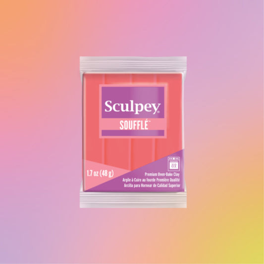 Sculpey Soufflé Mandarin 48g - Polymer Clay - CLN Atelier