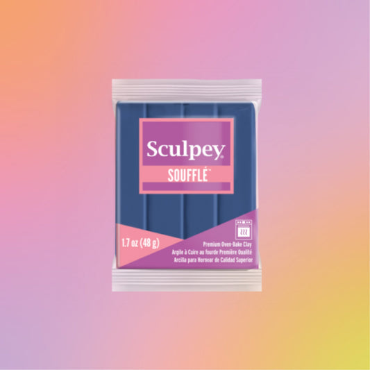 Sculpey Soufflé Midnight Blue 48g - Polymer Clay - CLN Atelier
