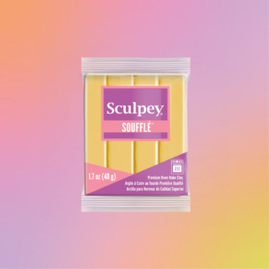 Sculpey Soufflé Yellow Ochre 48g - Polymer Clay - CLN Atelier