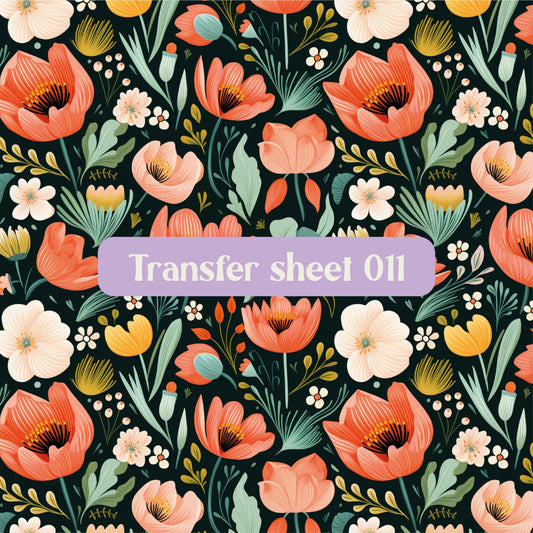 Transfer sheet 011 - Transfer paper - CLN Atelier