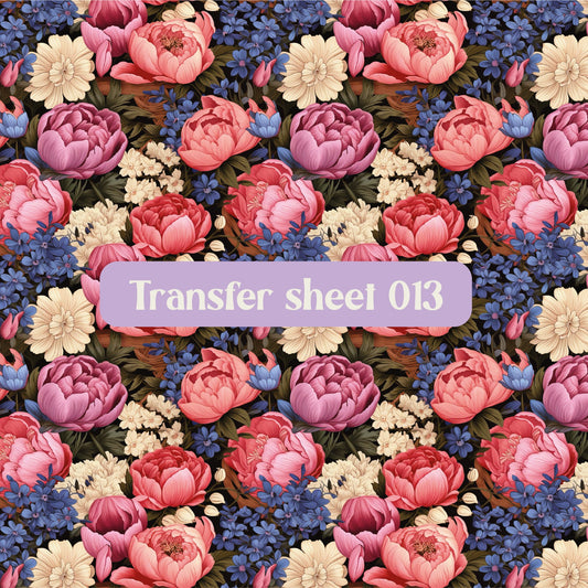 Transfer sheet 013 - Transfer paper - CLN Atelier