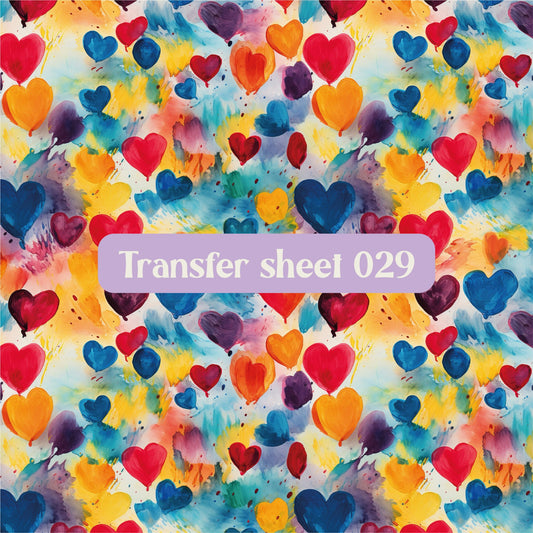 Transfer sheet 029 - Transfer paper - CLN Atelier