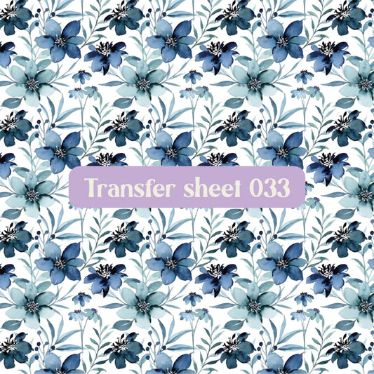 Transfer sheet 033 - Transfer paper - CLN Atelier
