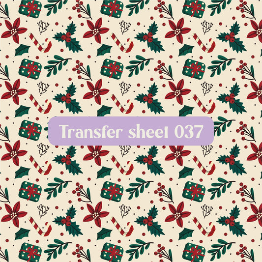Transfer sheet 037 - Transfer paper - CLN Atelier