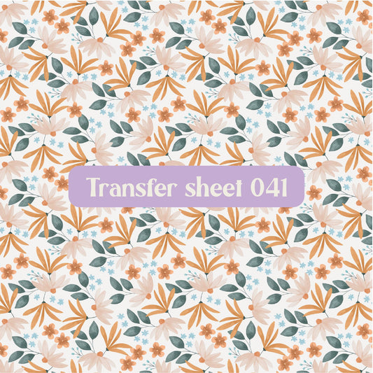 Transfer sheet 041 - Transfer paper - CLN Atelier