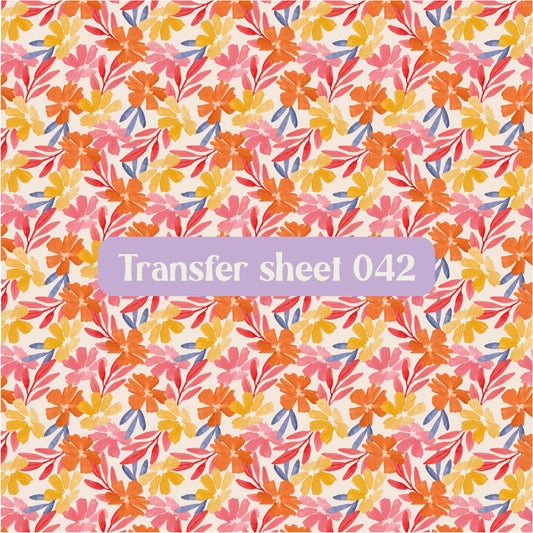 Transfer sheet 042 - Transfer paper - CLN Atelier